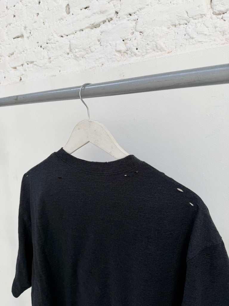 Acne Studios Gray Relaxed Fit Logo T-shirt