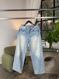 Acne Studios FW23 paint splatter jeans