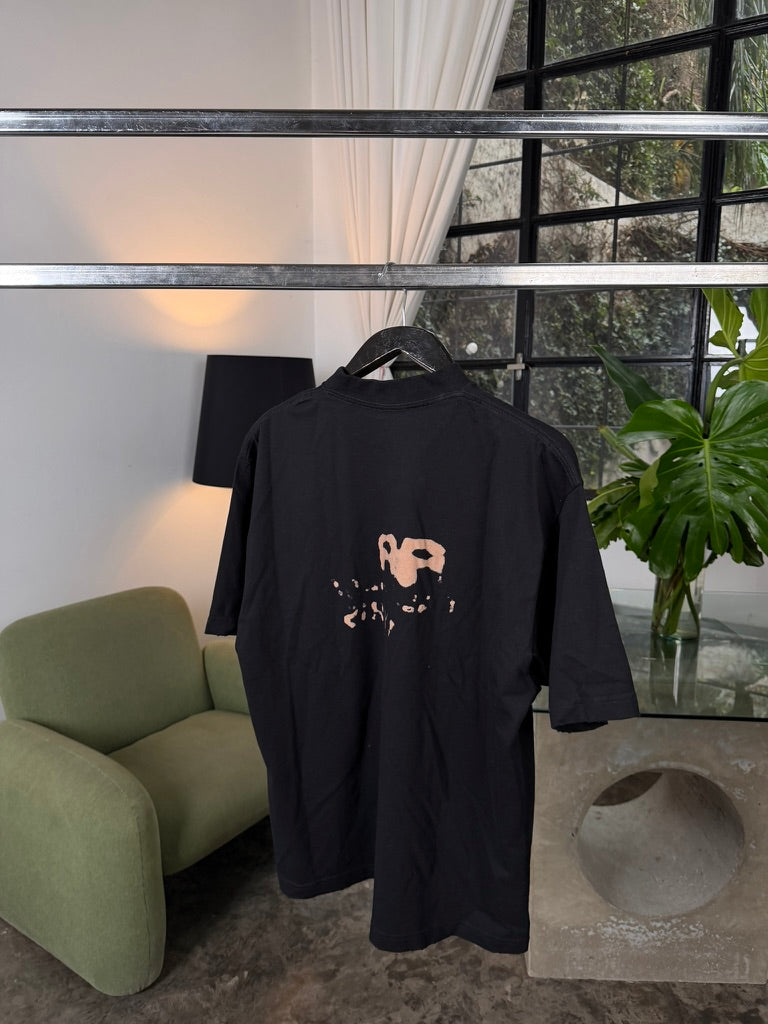 Balenciaga Vintage BB Icon Medium Fit t-shirt black-beige