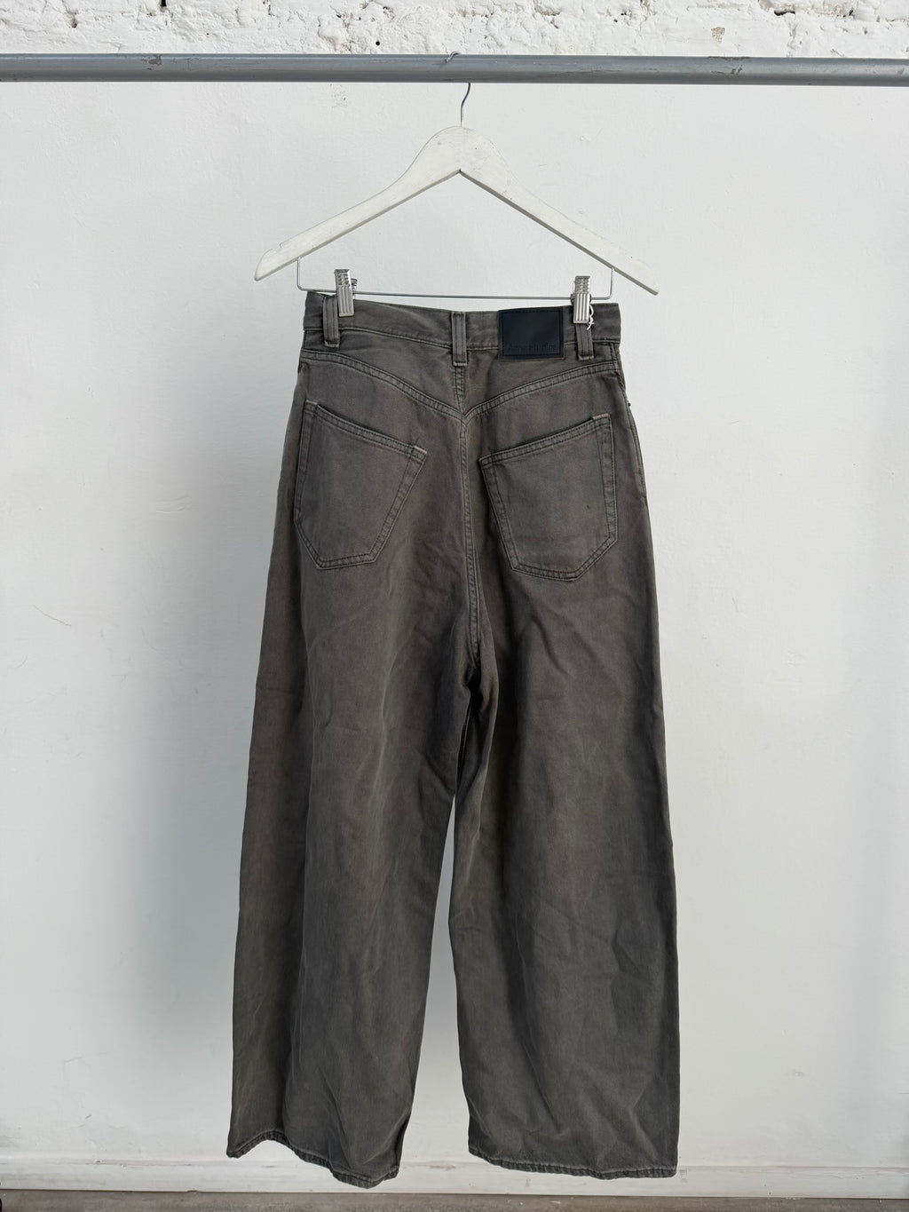 Acne Studios 2023F FN Grey Denim