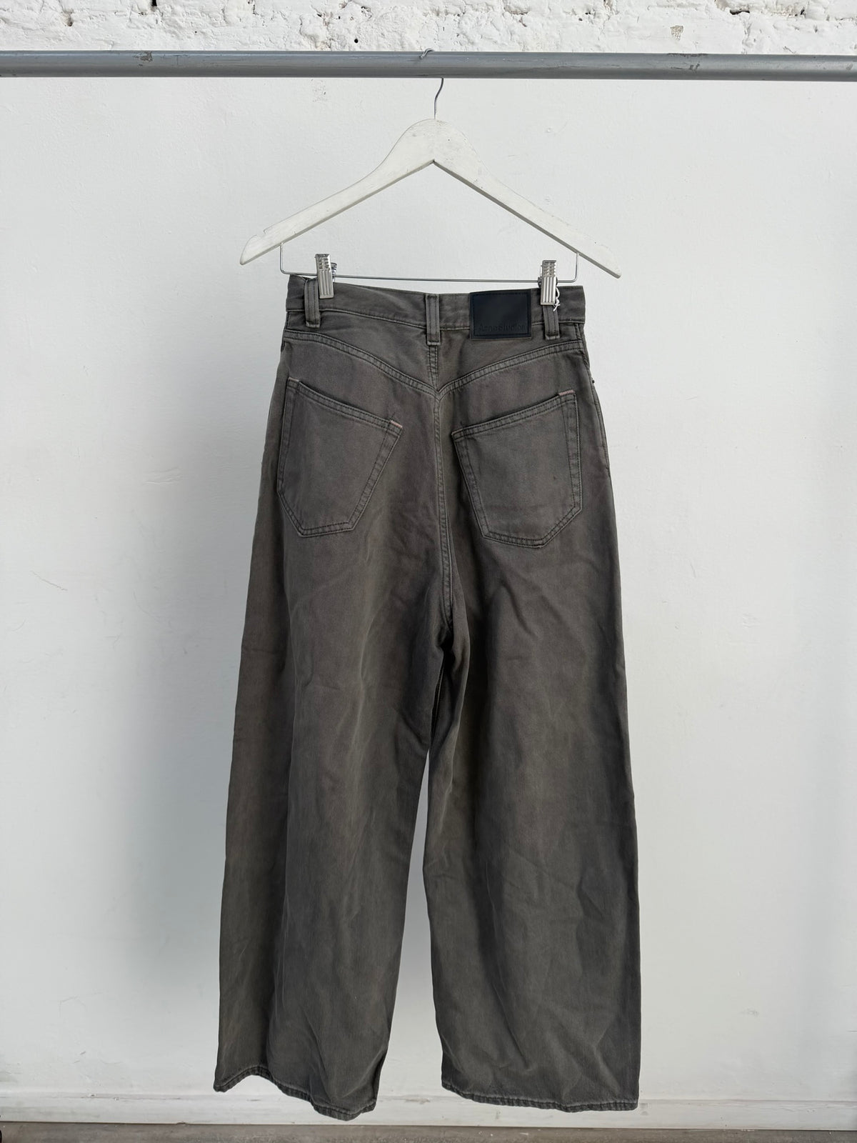 Acne Studios 2023F FN Grey Denim