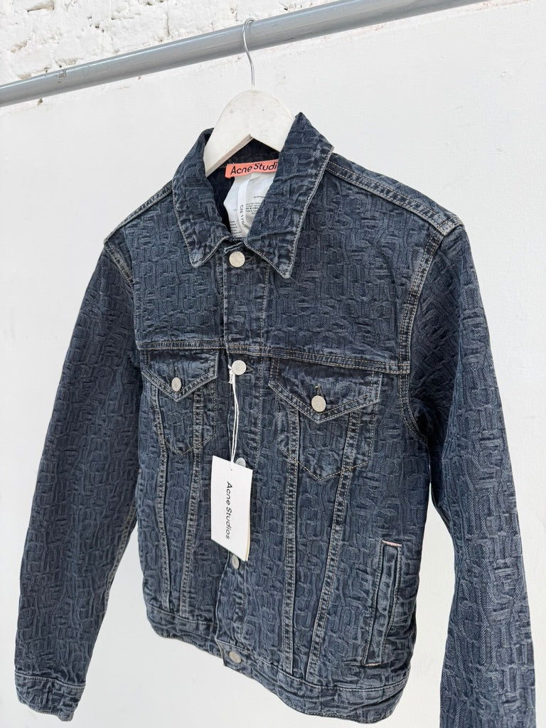 Acne Studios Denim Jacket Dark Blue/Black