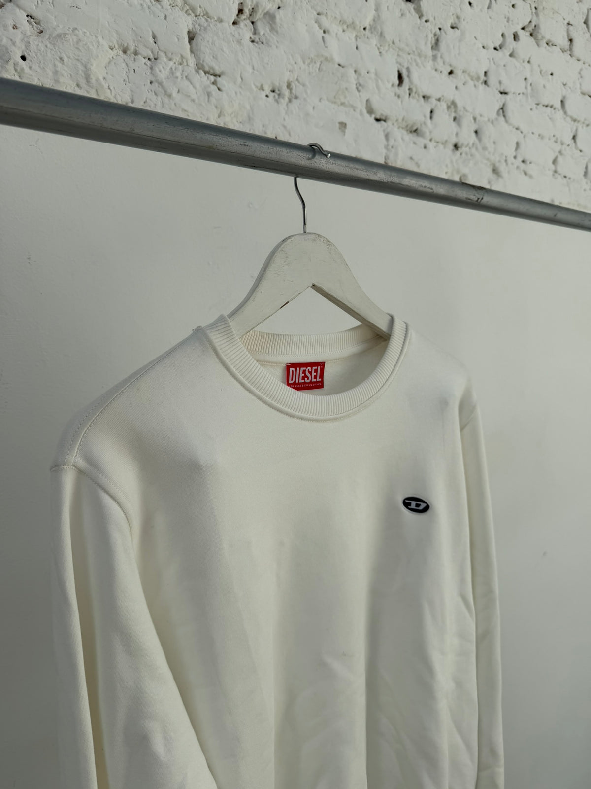 Diesel Crop Boxy Sweatshirt