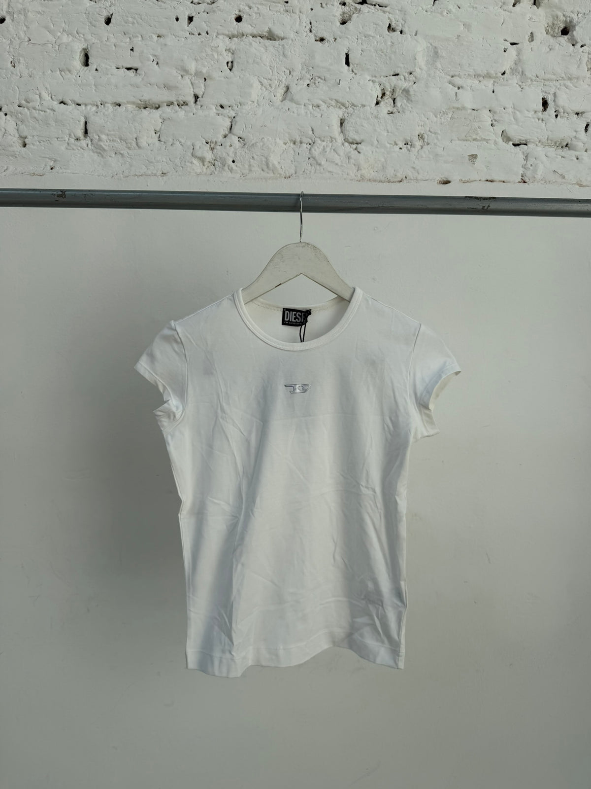 Diesel T-Angie Out T-Shirt White