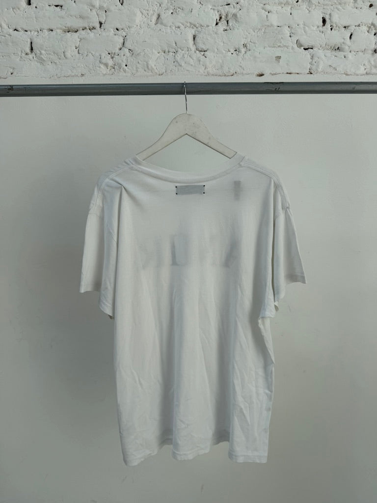 Amiri Bandana Logo T-Shirt White