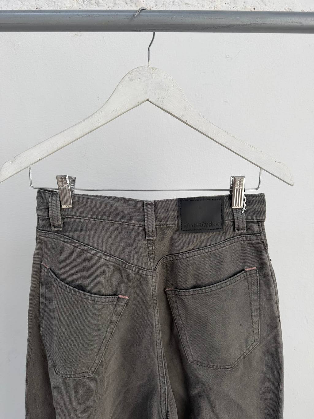 Acne Studios 2023F FN Grey Denim