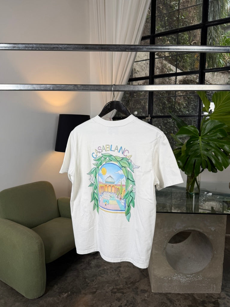 Casablanca Arche Blanc T-shirt