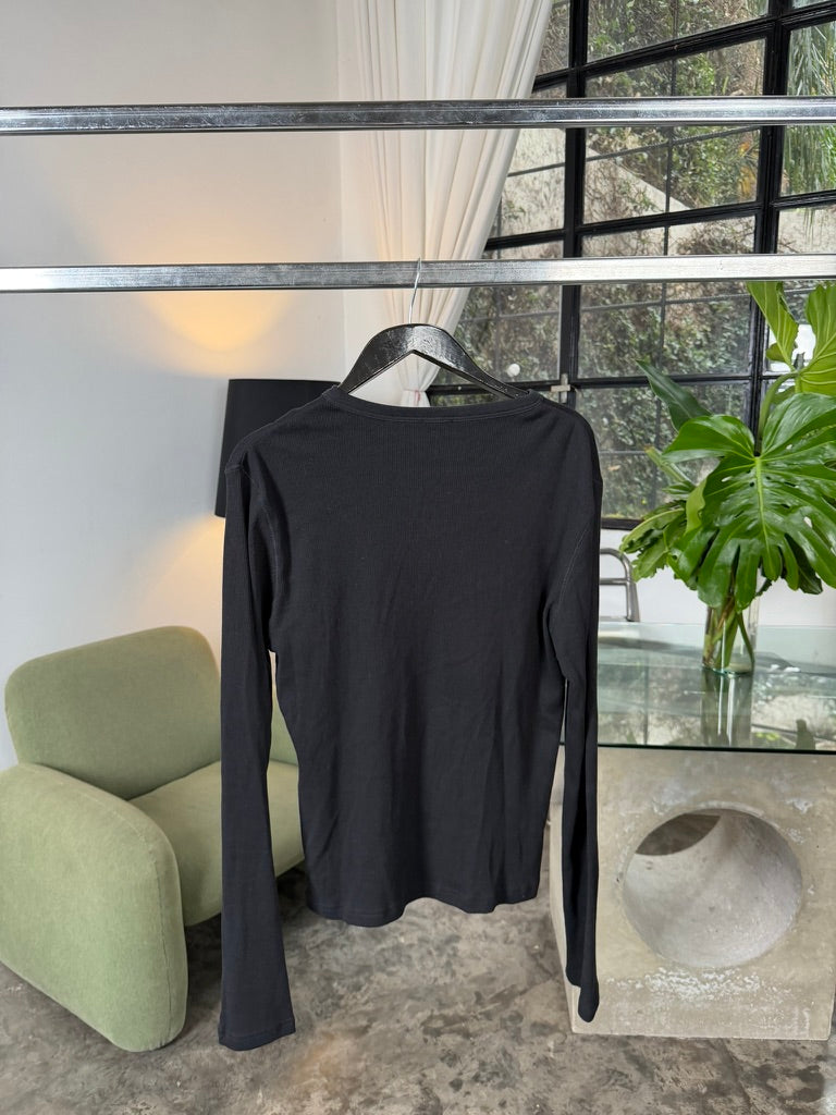 Celine Long Sleeve Henley