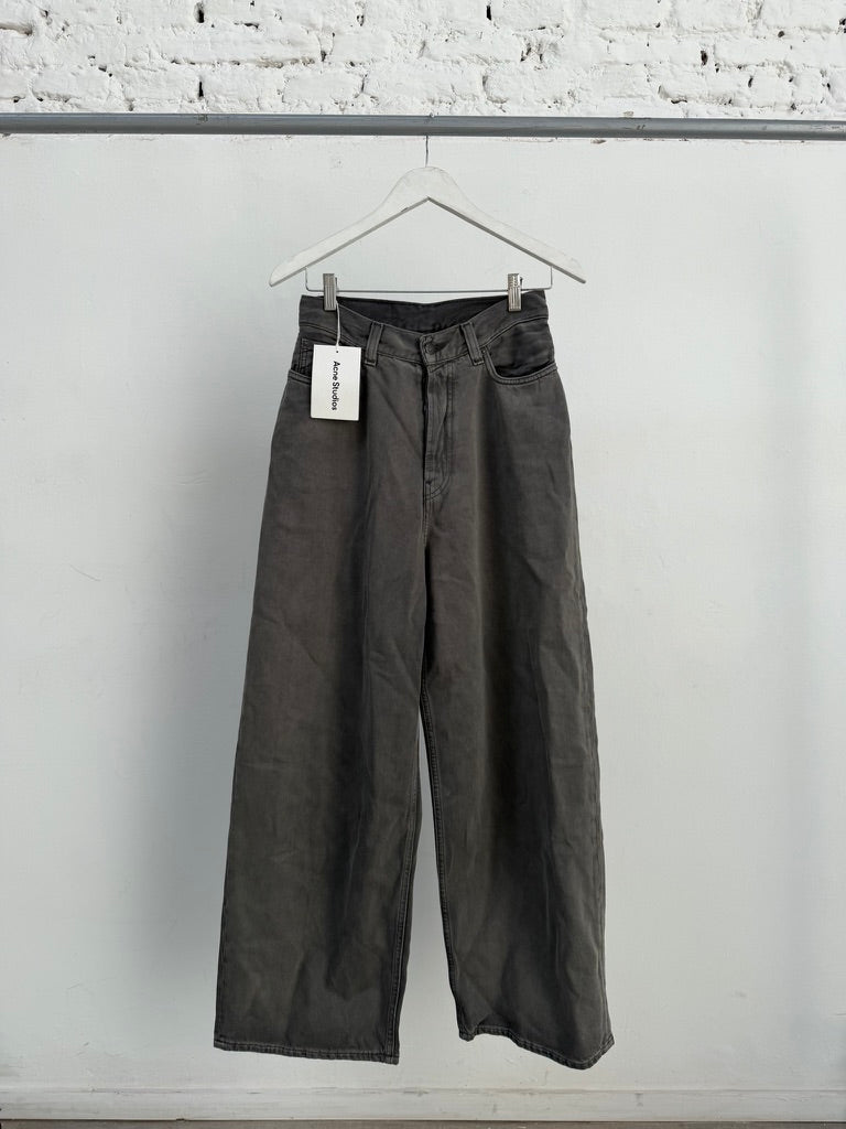 Acne Studios 2023F FN Grey Denim