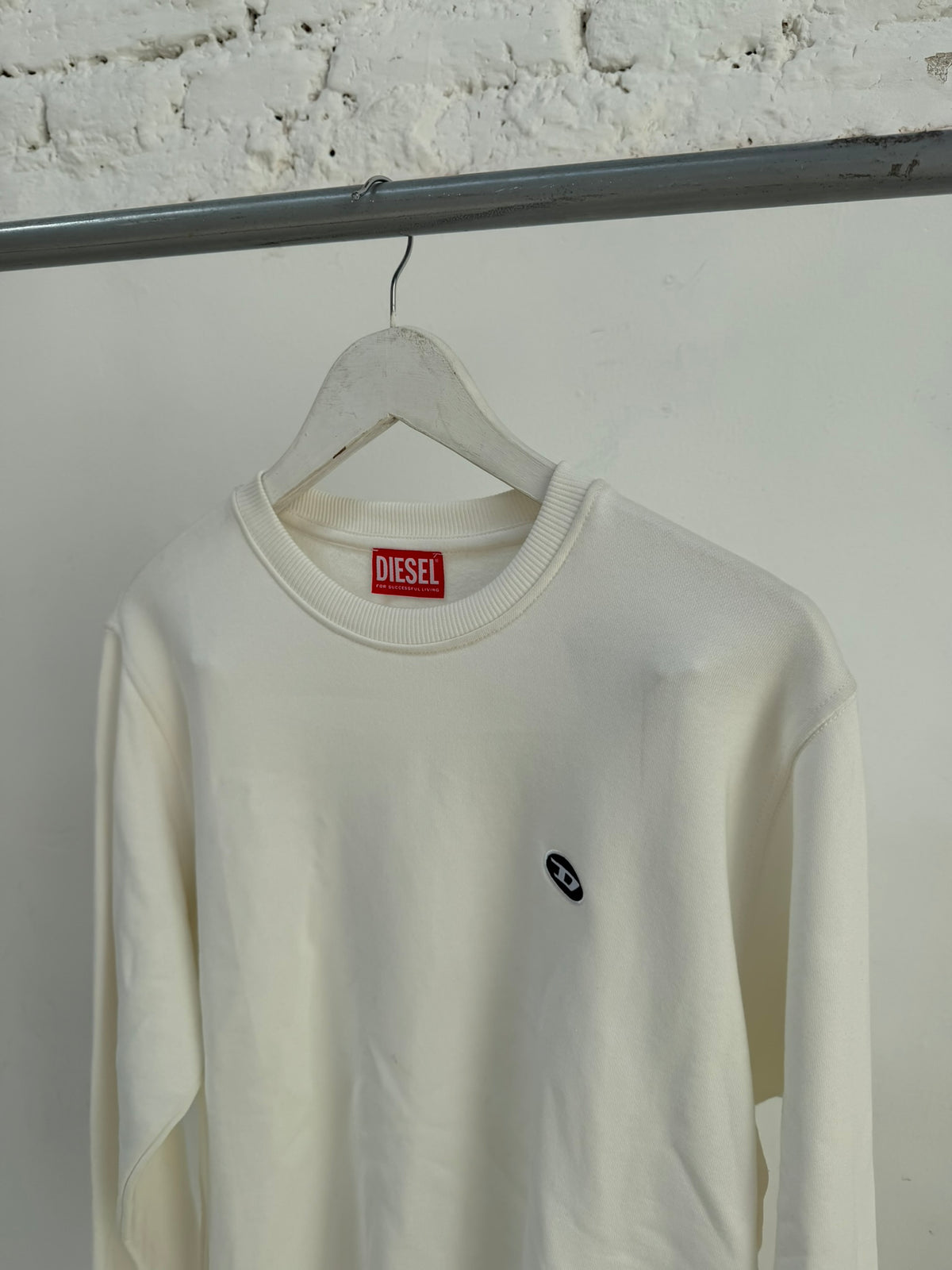 Diesel Crop Boxy Sweatshirt