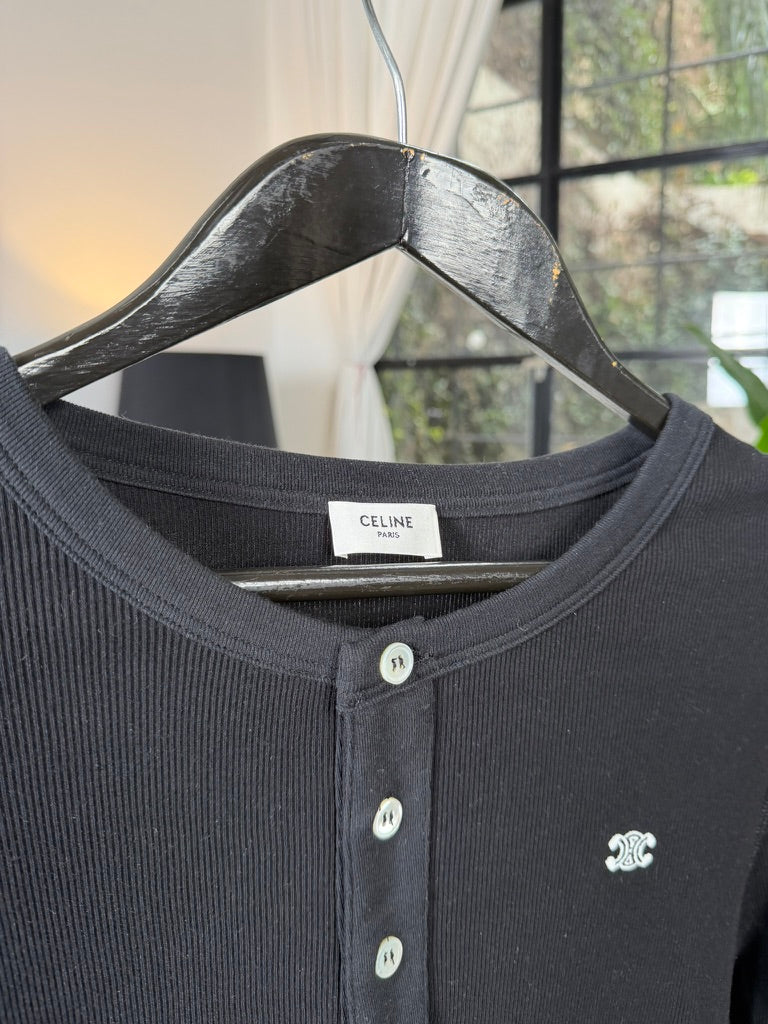 Celine Long Sleeve Henley