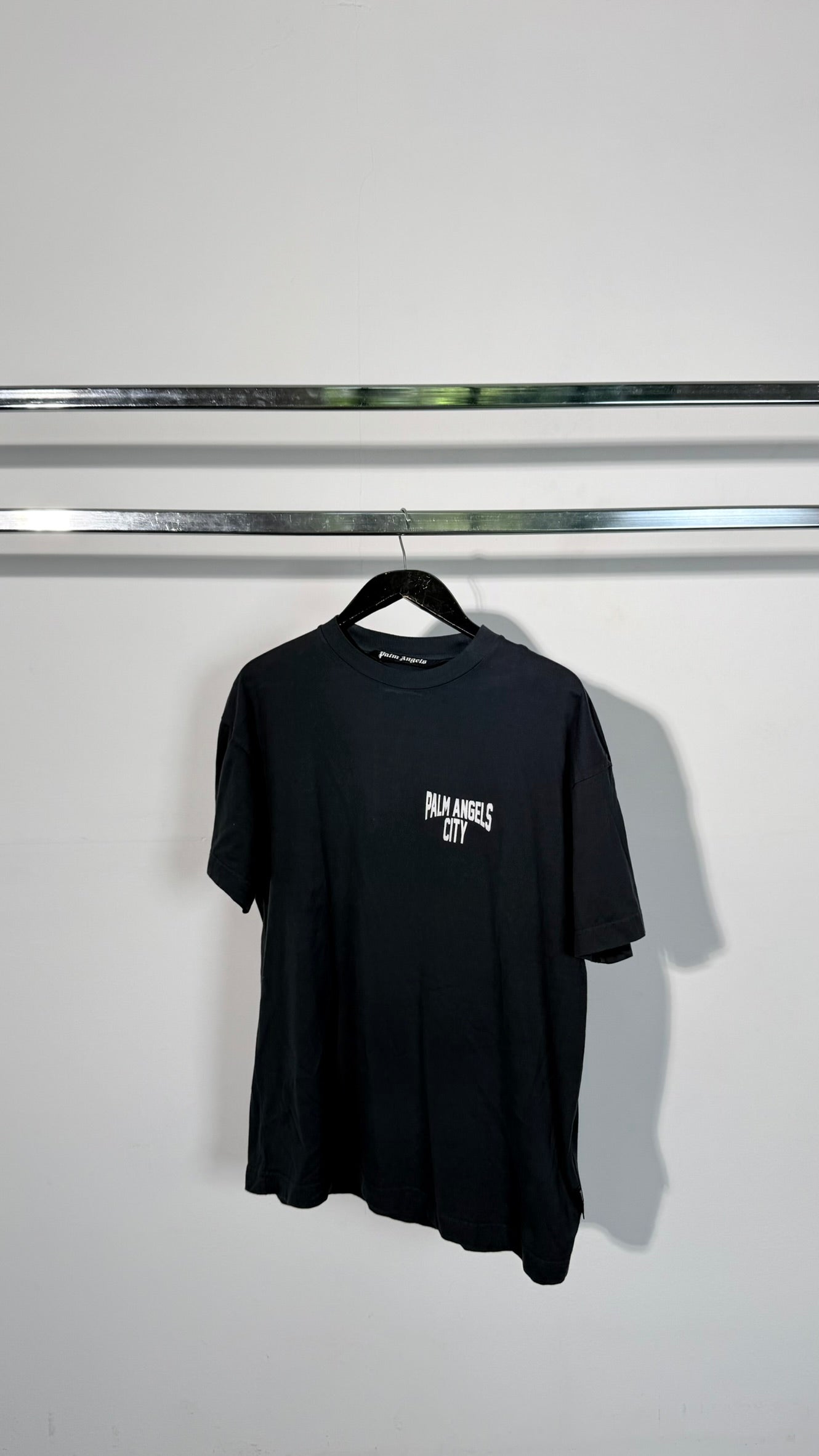 Palm Angels City Washed-Effect T-Shirt