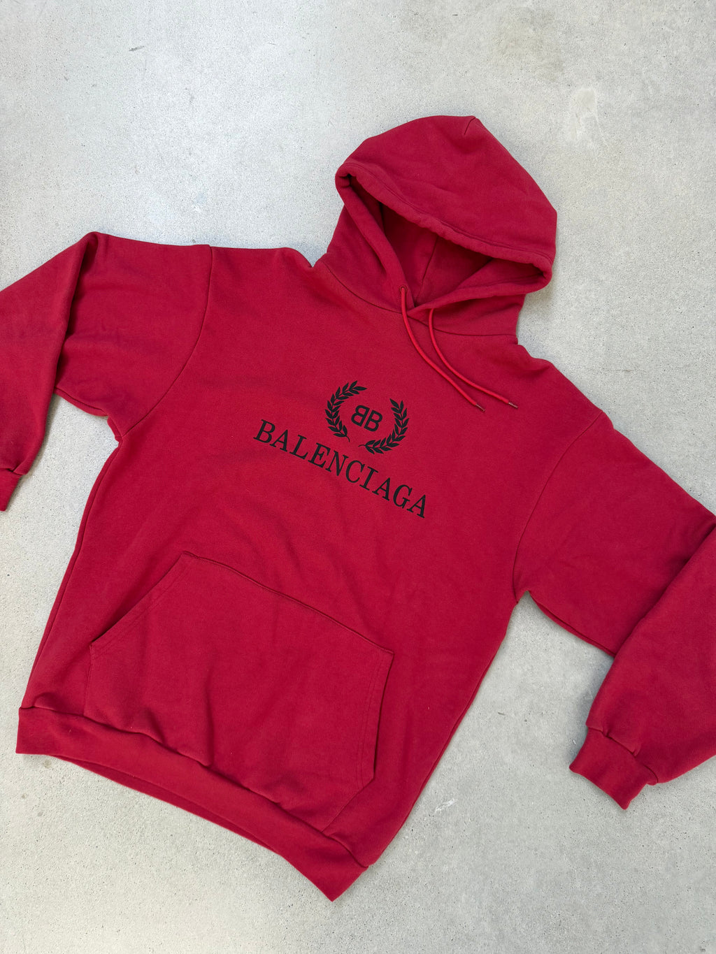 Balenciaga BB Red Hoodie - imagen 2