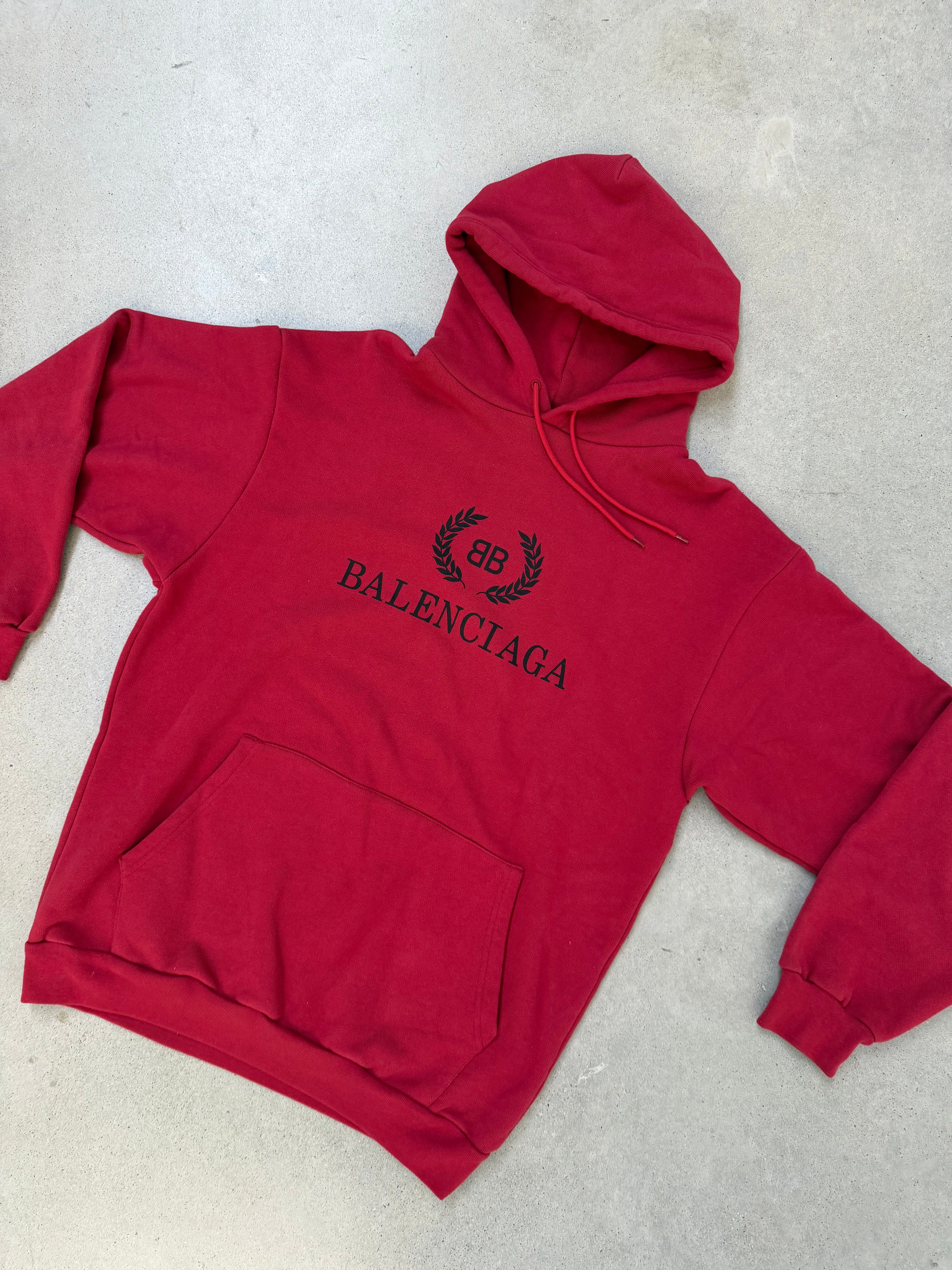 Balenciaga BB Red Hoodie - imagen 2