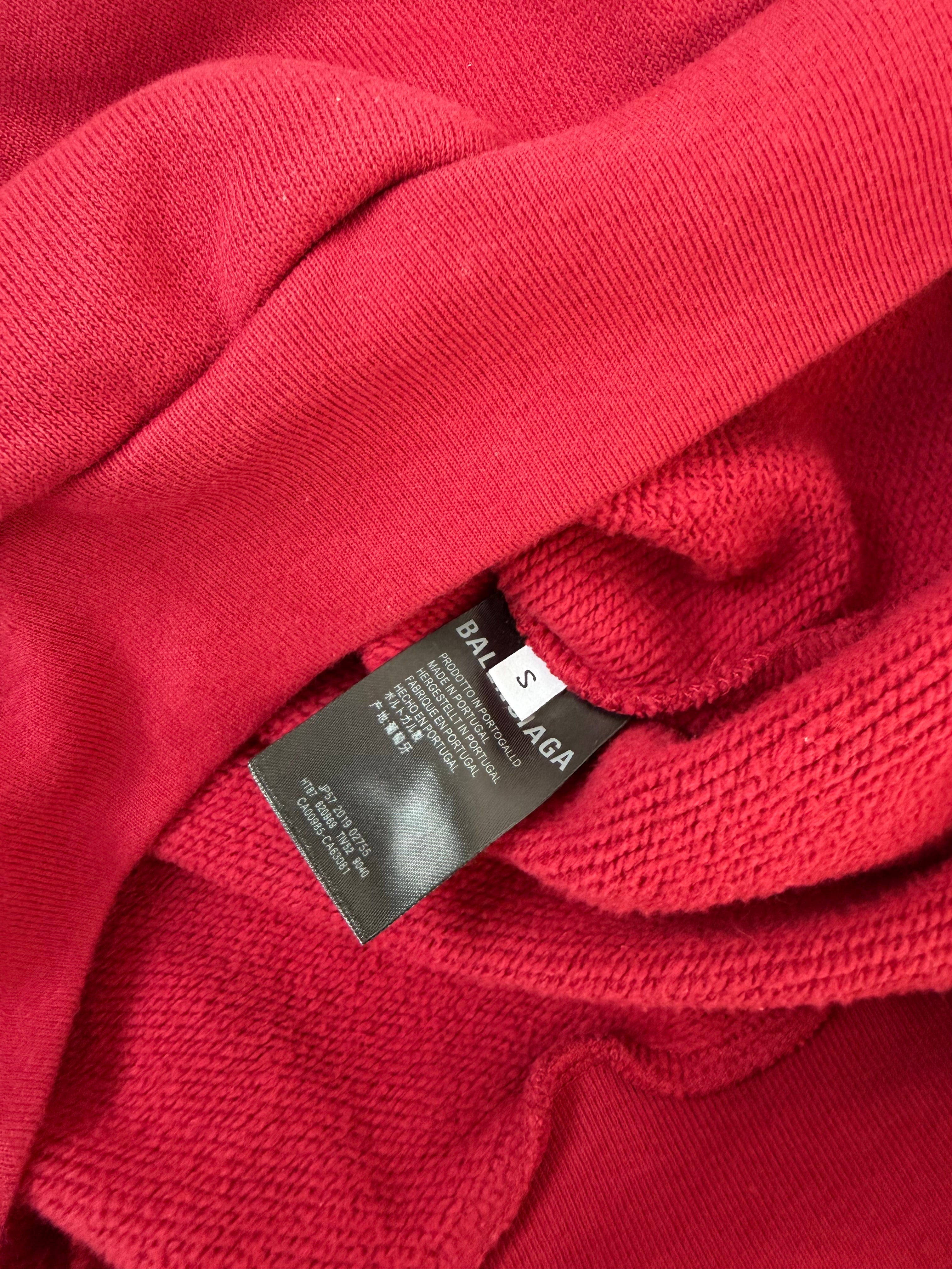 Balenciaga BB Red Hoodie - imagen 4