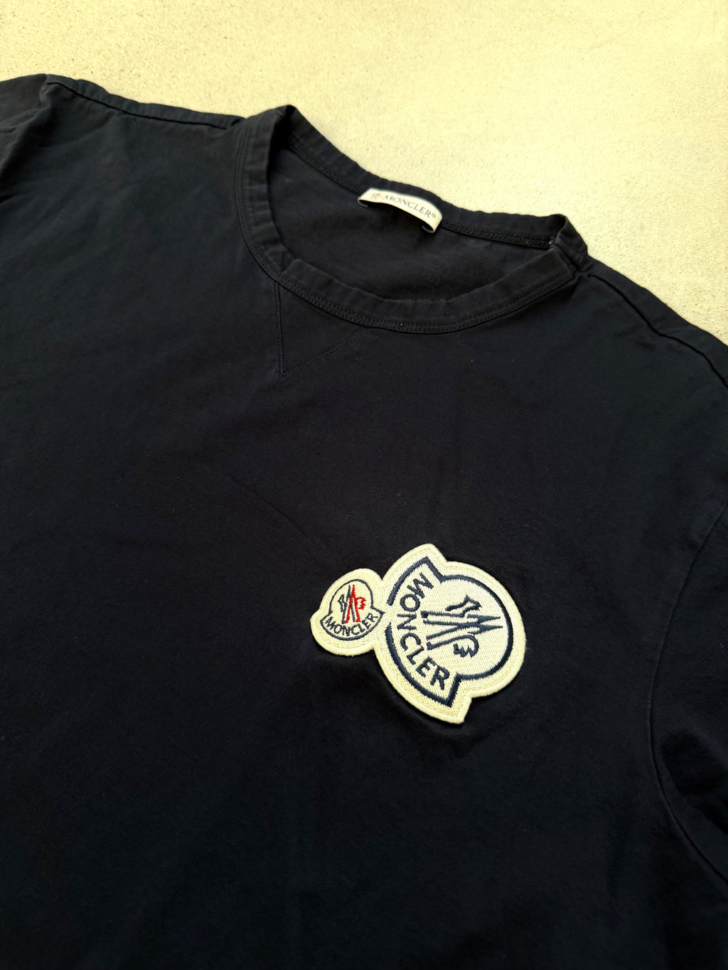 Moncler T-shirt Navy - imagen 4