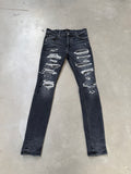 Amiri Bandana Thrasher Denim Jeans - imagen 1