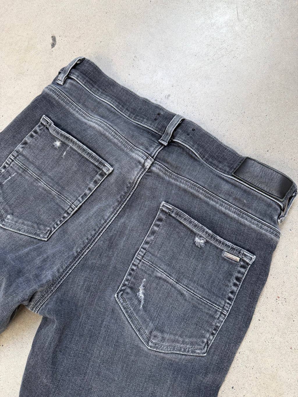 Amiri Bandana Thrasher Denim Jeans - imagen 3