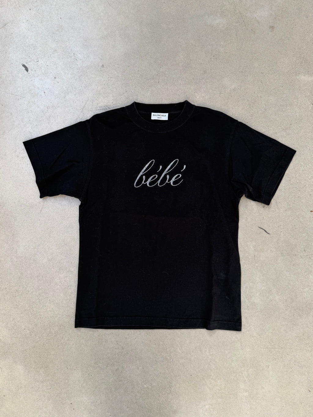 Balenciaga Bebe rhinestone T-shirt - imagen 1