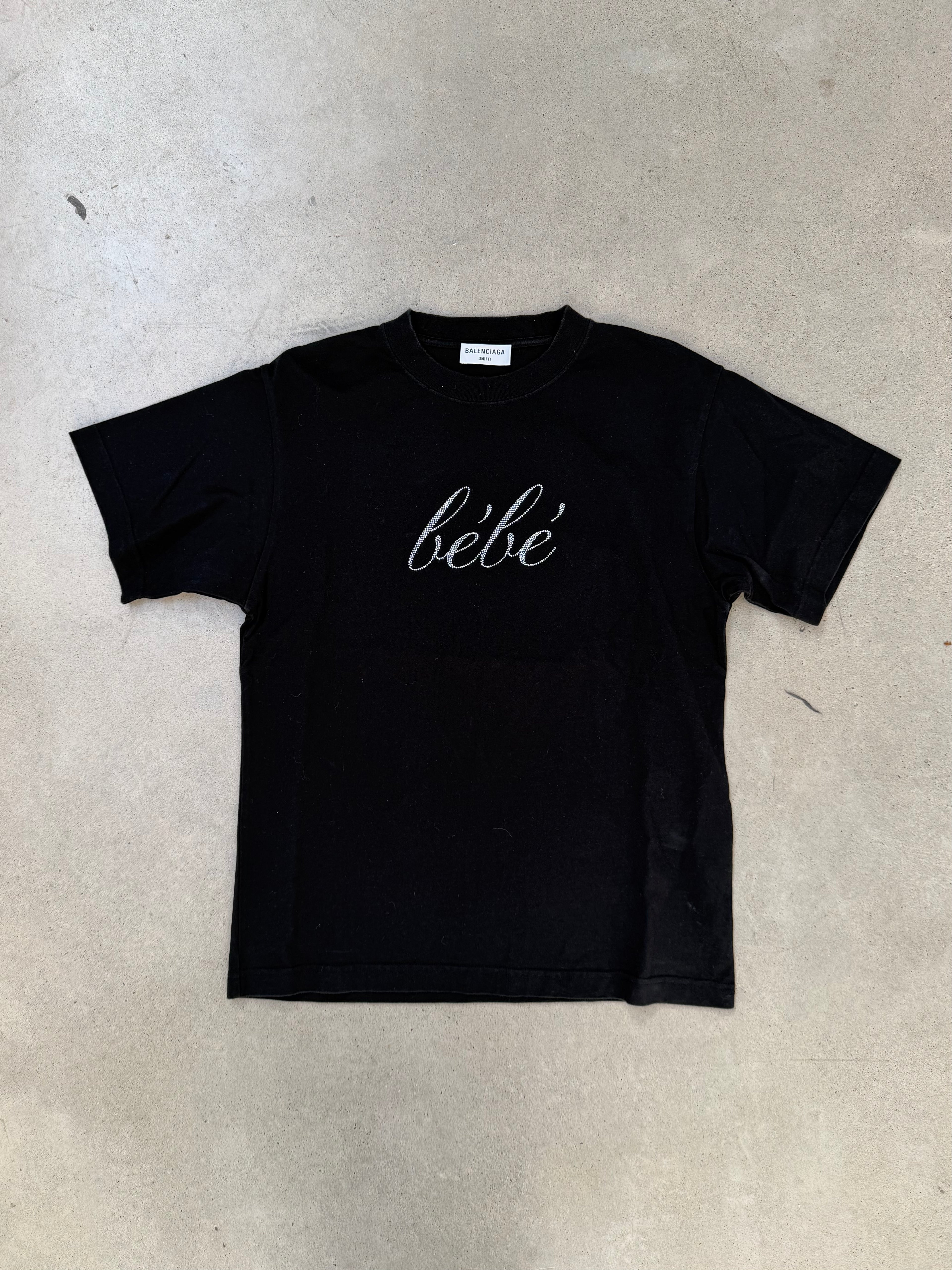 Balenciaga Bebe rhinestone T-shirt - imagen 1