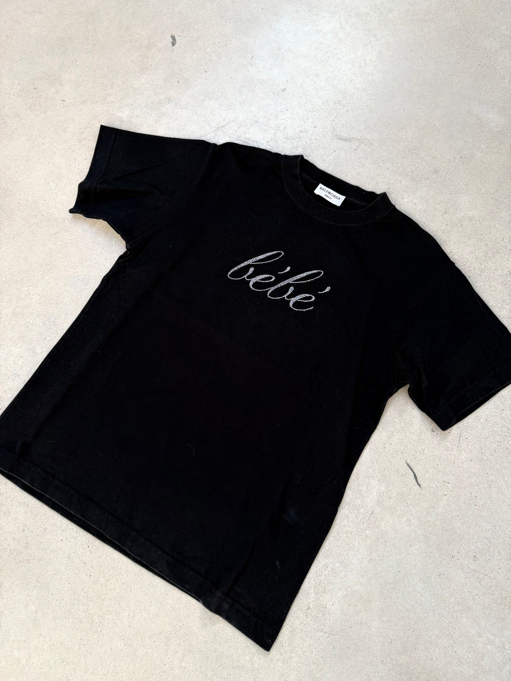 Balenciaga Bebe rhinestone T-shirt - imagen 2
