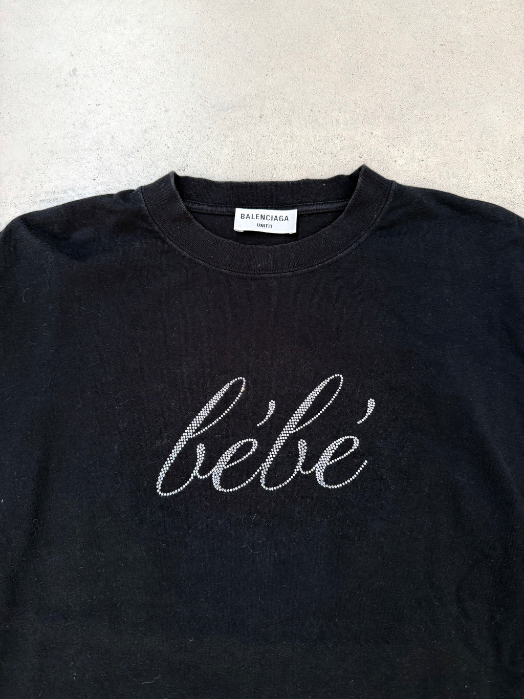Balenciaga Bebe rhinestone T-shirt - imagen 3