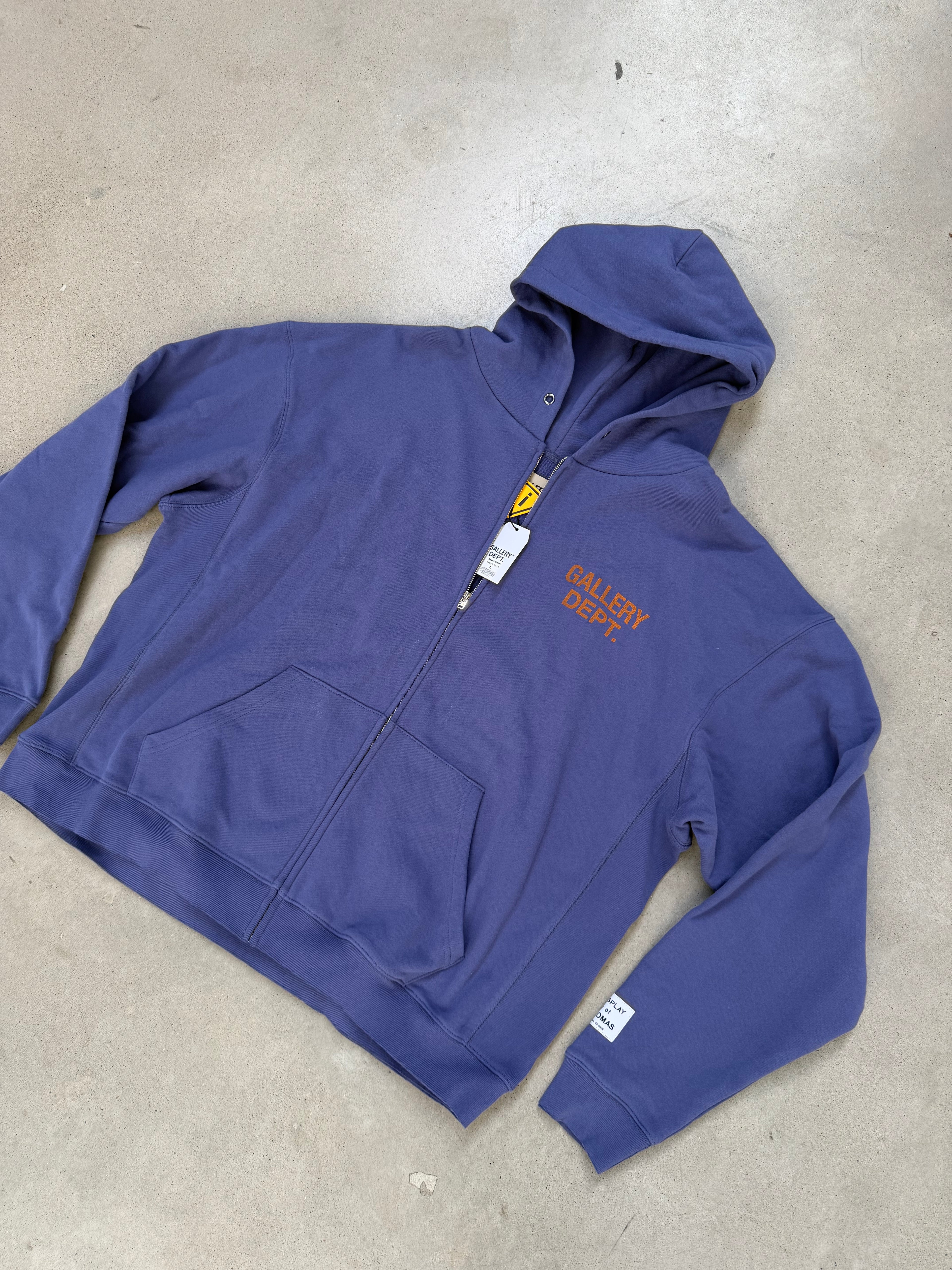 Gallery Dept 90s zip-up Hoodie - imagen 2