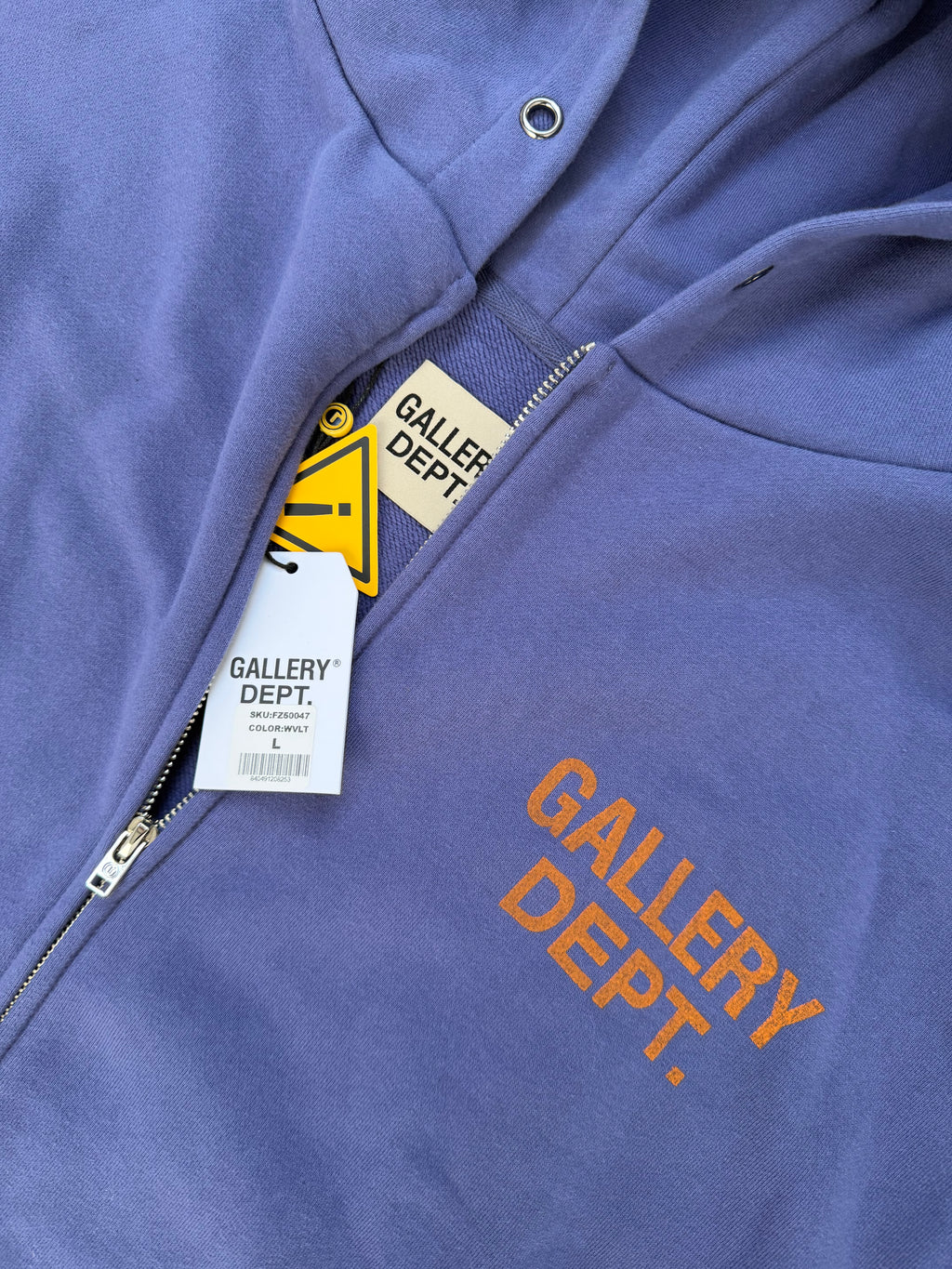 Gallery Dept 90s zip-up Hoodie - imagen 3