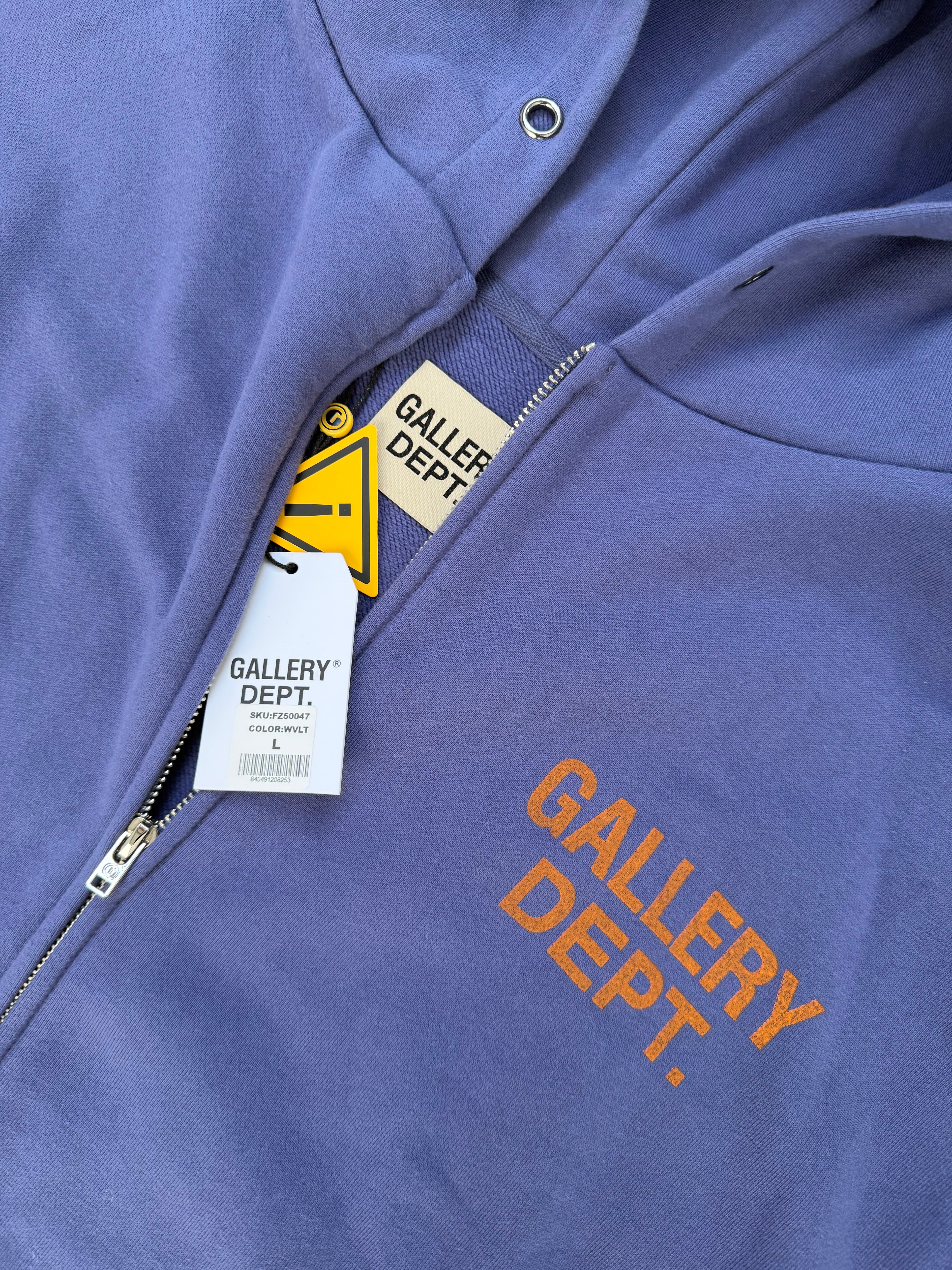 Gallery Dept 90s zip-up Hoodie - imagen 3