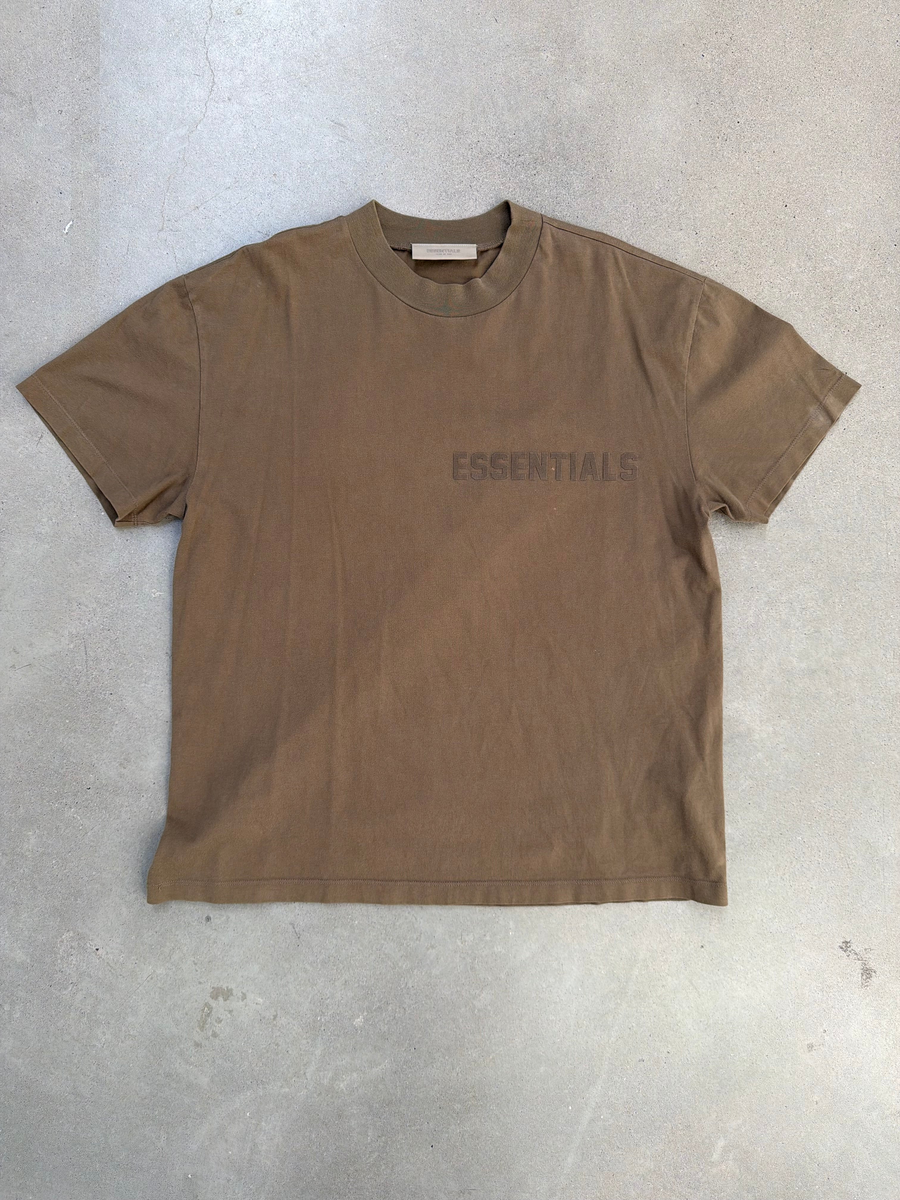 Essentials Brown T-Shirt - imagen 1