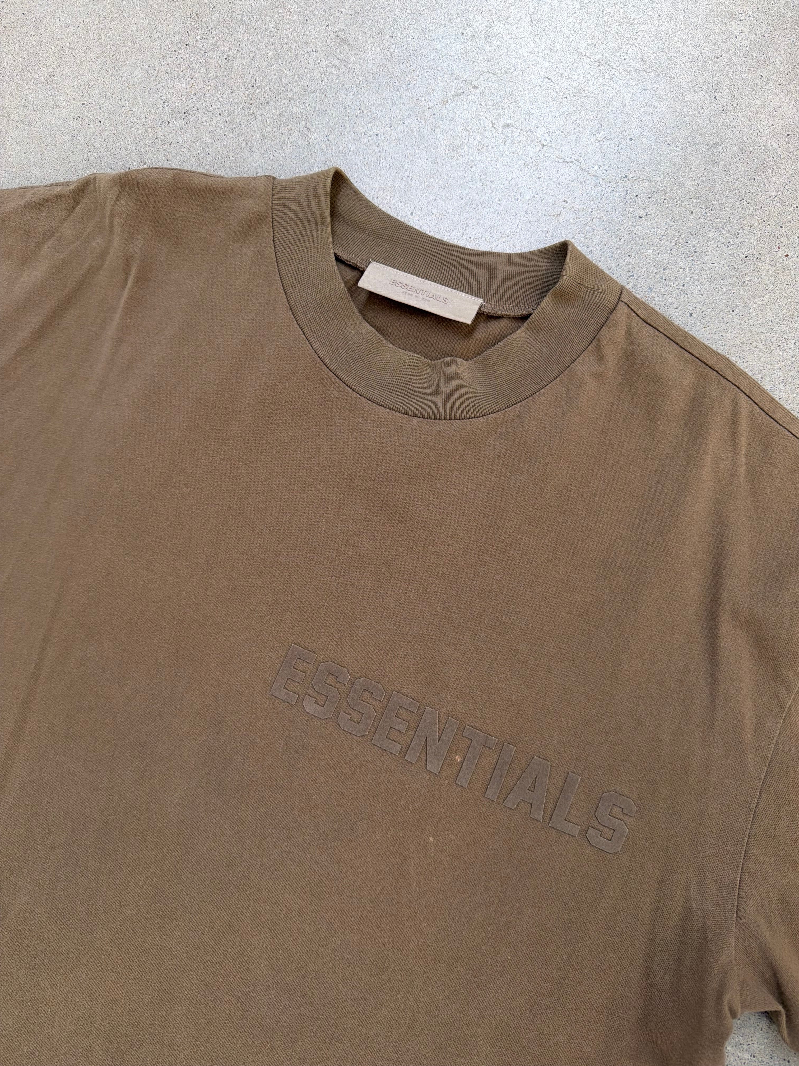 Essentials Brown T-Shirt - imagen 3