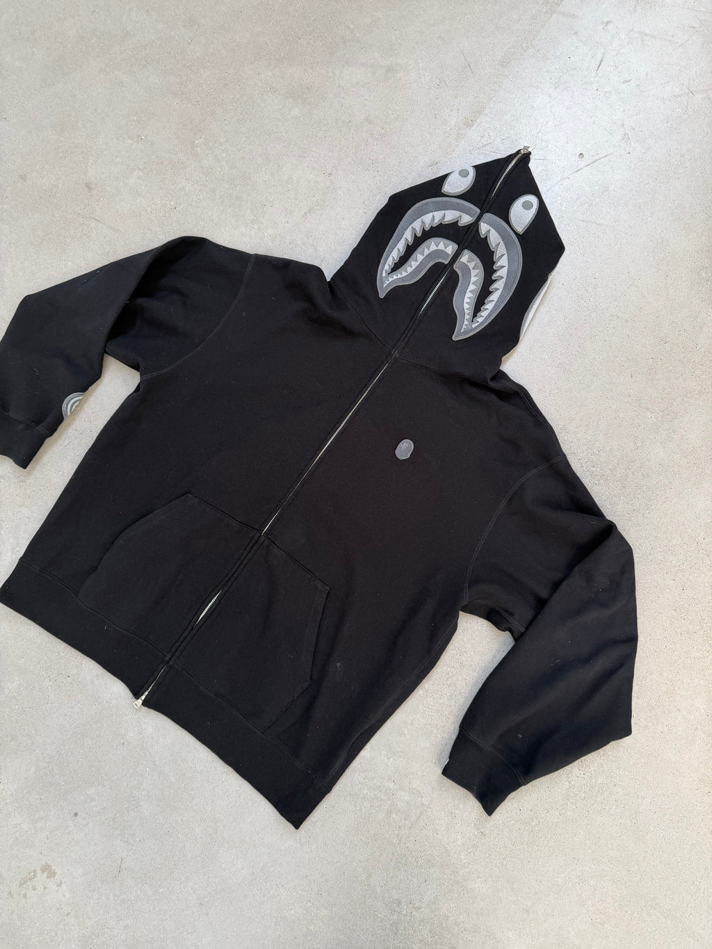 Bape Shark Zip Up Hoodie - imagen 2
