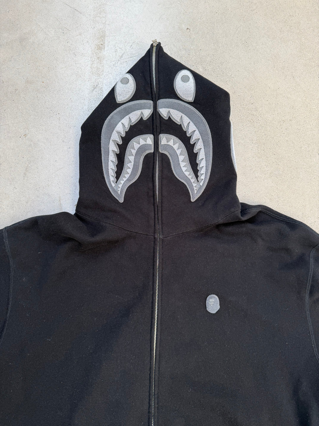 Bape Shark Zip Up Hoodie - imagen 3
