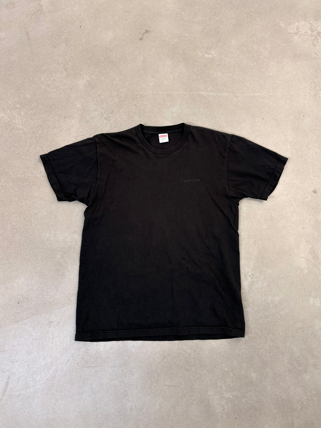 Supreme Black Graphic T-Shirt - imagen 1