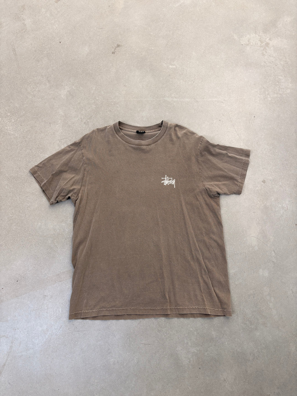 Stussy Brown T-Shirt - imagen 1