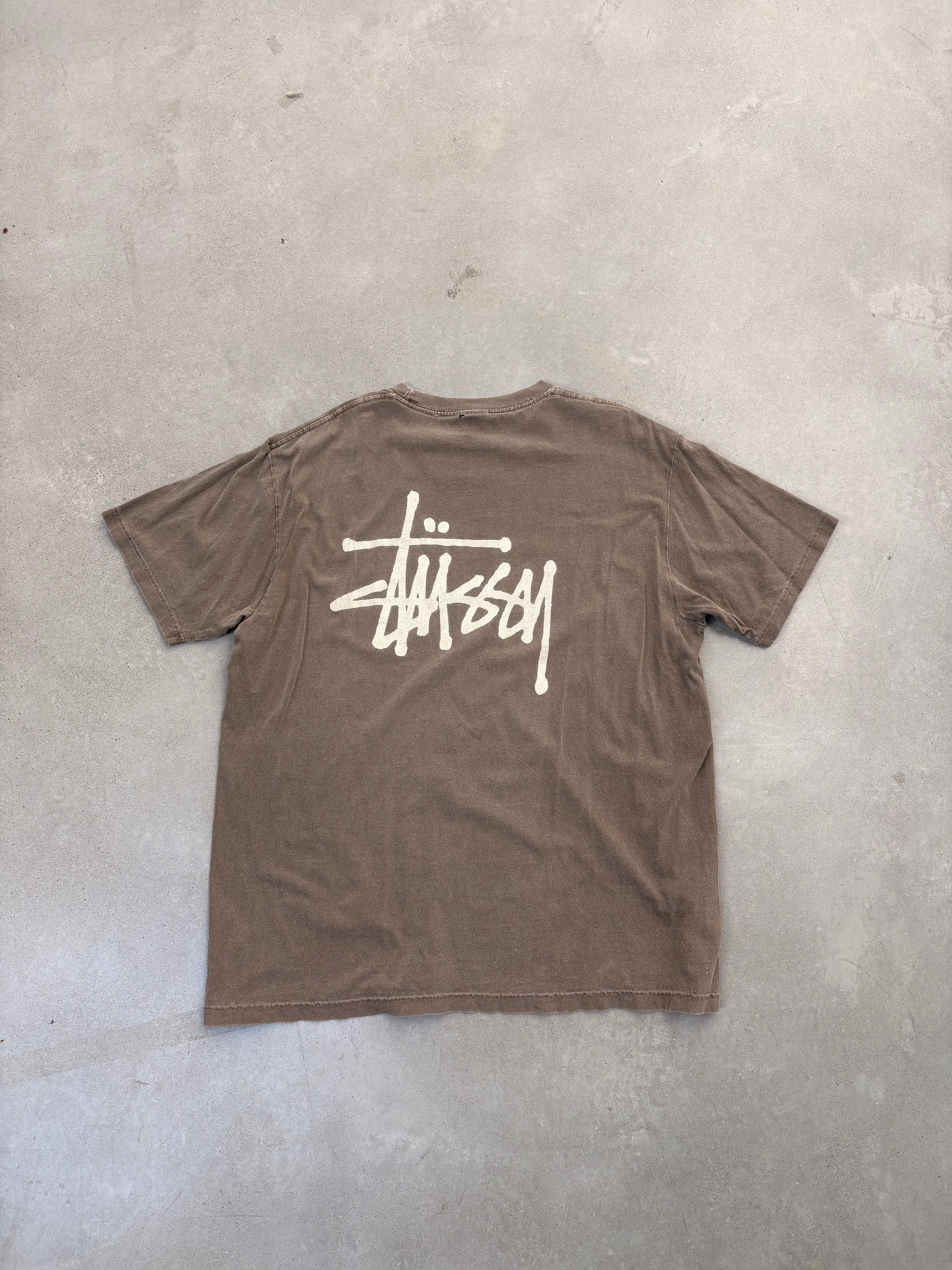 Stussy Brown T-Shirt - imagen 3
