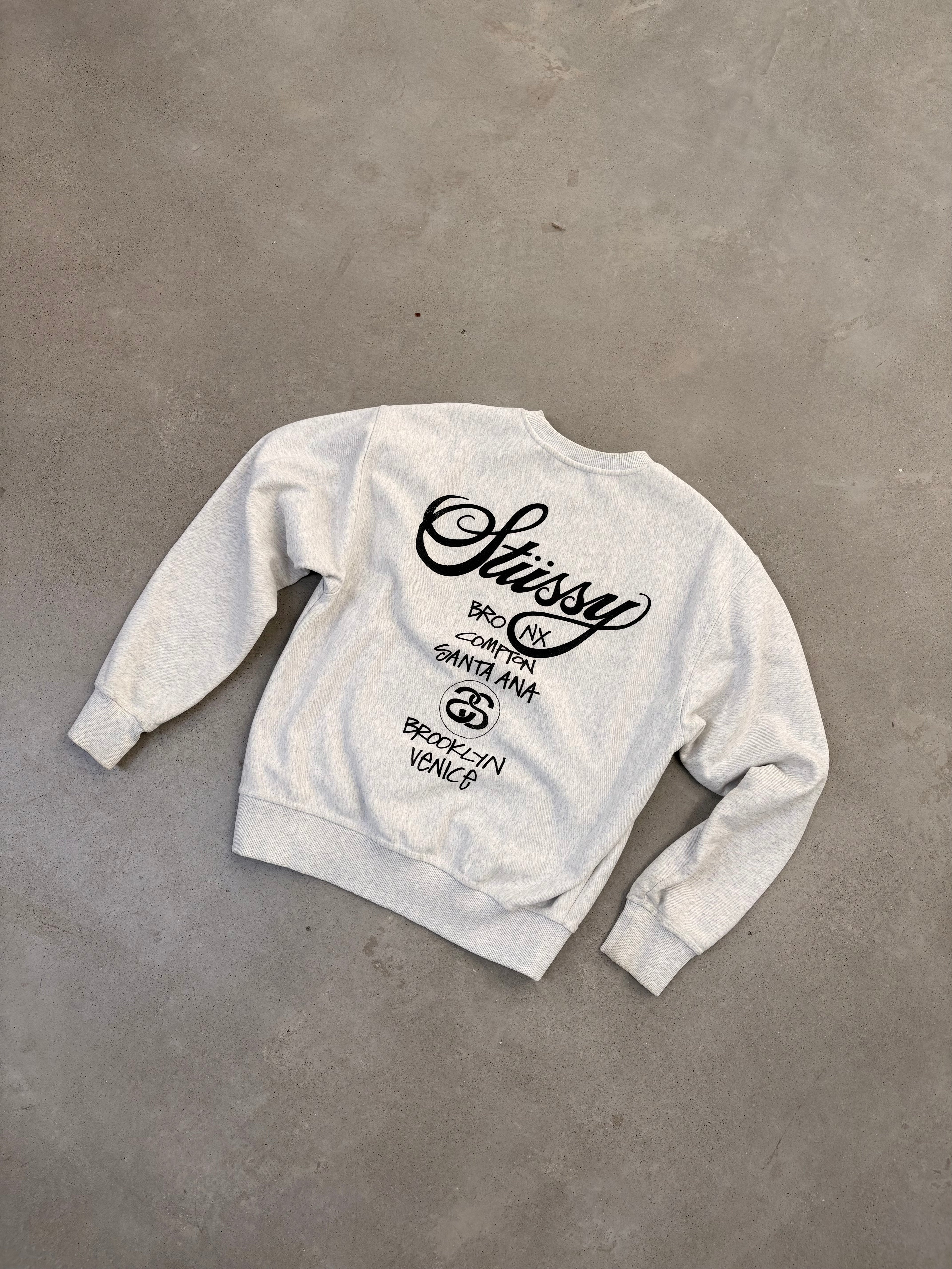 Stussy Grey Crewneck - imagen 3