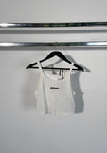 Palm Angels Classic Logo Rib Tank White