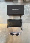 Off-White Gray Valdez Sunglasses